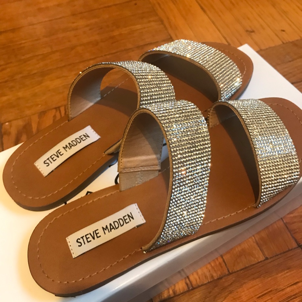 Steve Madden Rhinestone Sandals
